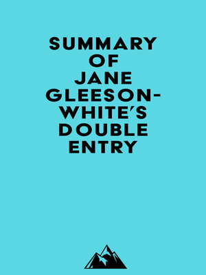 cover image of Summary of Jane Gleeson-White's Double Entry